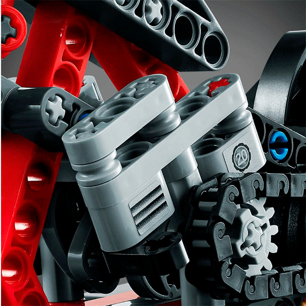 LEGO  конструкторы Техник Мотоцикл (42132) / 163 деталь