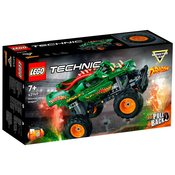 Конструктор LEGO Техник Monster Jam™ Dragon™ (42149) / 217 деталей - фото 3