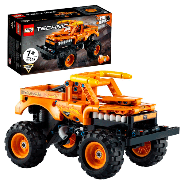 Конструктор LEGO Техник Monster Jam™ El Toro Loco™ (42135) / 247 деталей
