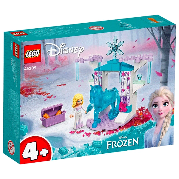 Конструктор LEGO Принцессы Дисней Ледяная конюшня Эльзы и Нокка (43209) / 53 детали - фото 3