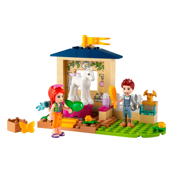 LEGO  конструкторы Дос қыздар Пониді жууға арналған ат қора  (41696) / 1 деталь