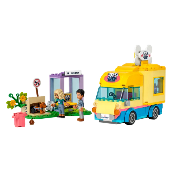 LEGO  конструкторы Дос қыздар Иттерді құтқаруға арналған фургон  (41741) / 1 деталь