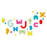 Конструктор LEGO DOTS Большой набор тайлов: буквы (41950) / 721 деталь - фото 3