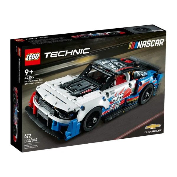 Конструктор LEGO Technic NASCAR Next Gen Chevrolet Camaro ZL1 (42153) / 671 деталь - фото 2