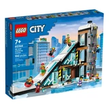 Конструктор LEGO City Горнолыжный и скалолазный центр (60366) / 1045 деталей - фото 2
