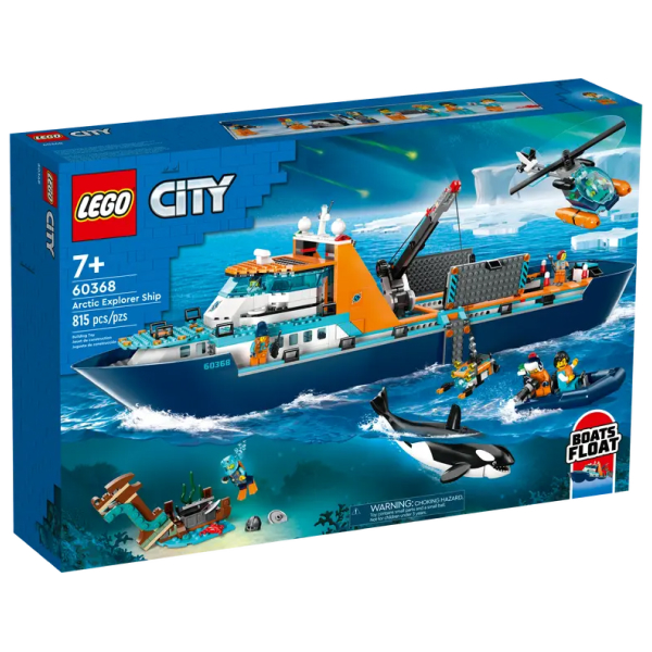 Конструктор LEGO City Арктический исследовательский корабль (60368) / 815 деталей - фото 2