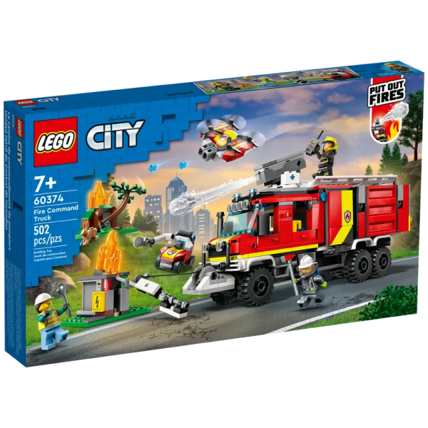 Конструктор LEGO City Пожарная машина (60374) / 501 деталь - фото 2
