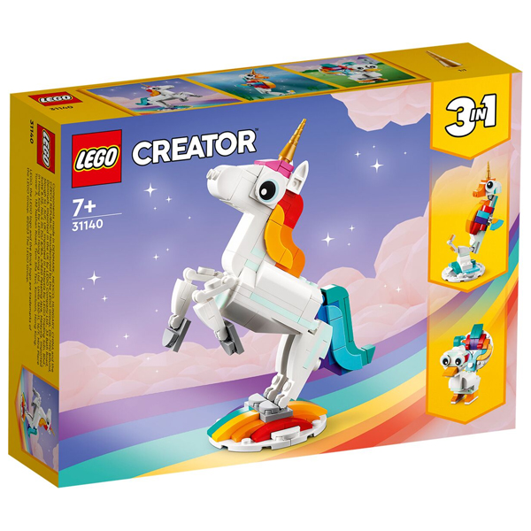 Конструктор Lego Creator Волшебный единорог 31140 / 145 деталей - фото 6