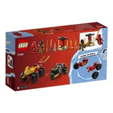 Конструктор LEGO Ninjago Кай и Рас: Битва на машине и мотоцикле (71789) / 103 деталей