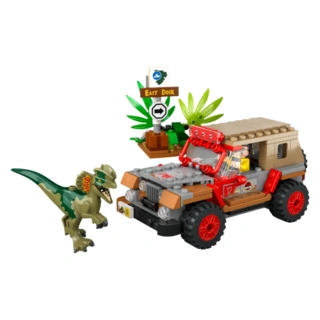 Конструктор LEGO Jurassic Park Засада дилофозавра 76958 / 211 деталей