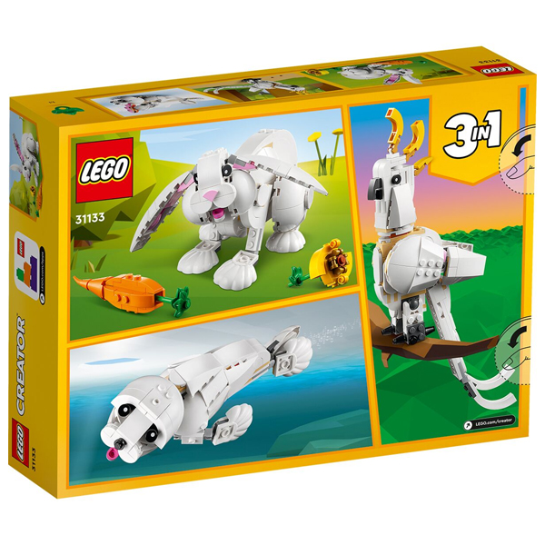 Конструктор Lego Creator Белый кролик 31133 / 258 деталей - фото 3