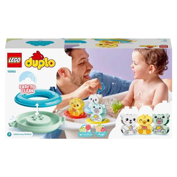Конструктор LEGO Duplo Приключения в ванной: плавучий поезд для зверей 10965 / 14 деталей - фото 2