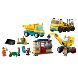 Конструктор LEGO City Строительный грузовик и шаровидный кран-таран (60391) / 235 деталей - фото 2