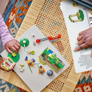 Конструктор LEGO Star Wars Храм джедаев Tenoo 75358 / 124 деталей - фото 4