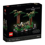 Конструктор LEGO Star Wars Диорама «Погоня на спидере на Эндоре» 75353 / 608 деталей
