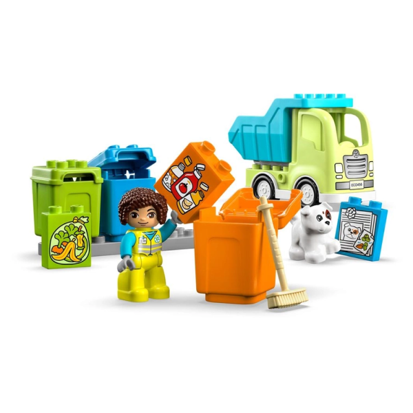 Конструктор LEGO Duplo Мусороперерабатывающий грузовик 10987 / 15 деталей - фото 2