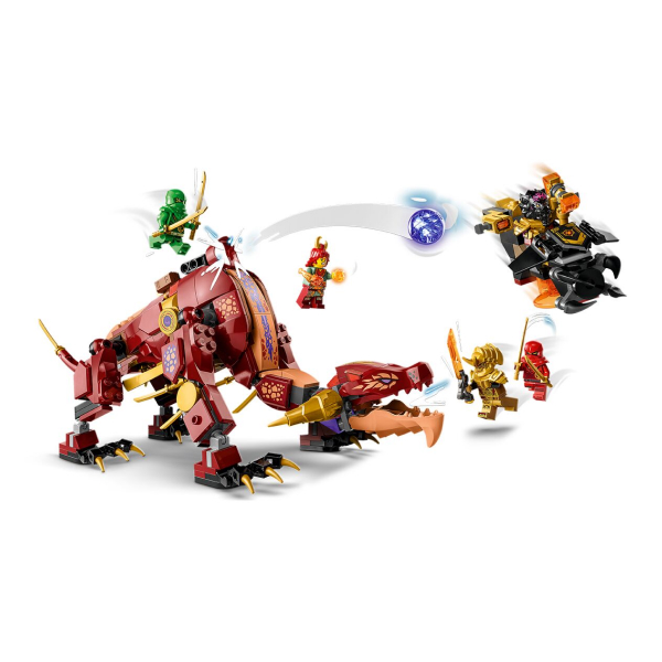 Конструктор LEGO Ninjago Трансформируемый лавовый дракон (71793) / 479 деталей - фото 3