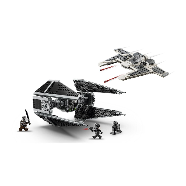 Конструктор LEGO Star Wars Мандалорский истребитель против перехватчика TIE (75348) / 957 деталей - фото 3