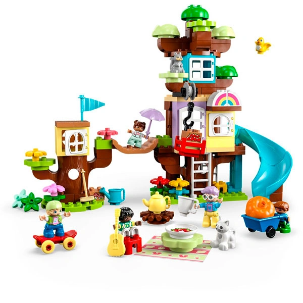 Конструктор LEGO Duplo Домик на дереве 3 в 1 10993 / 126 деталей - фото 4