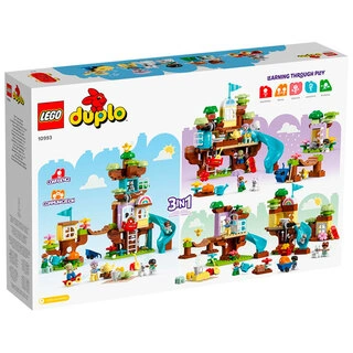 Конструктор LEGO Duplo Домик на дереве 3 в 1 10993 / 126 деталей