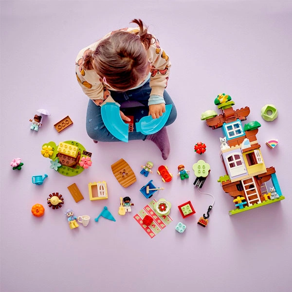 Конструктор LEGO Duplo Домик на дереве 3 в 1 10993 / 126 деталей - фото 2