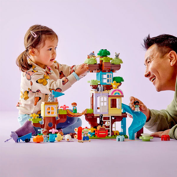 Конструктор LEGO Duplo Домик на дереве 3 в 1 10993 / 126 деталей - фото 3