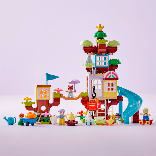 Конструктор LEGO Duplo Домик на дереве 3 в 1 10993 / 126 деталей - фото 6