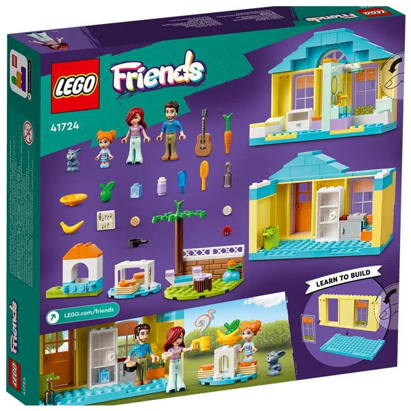 Конструктор Lego Friends Дом Пэйсли 41724 / 185 деталей - фото 7