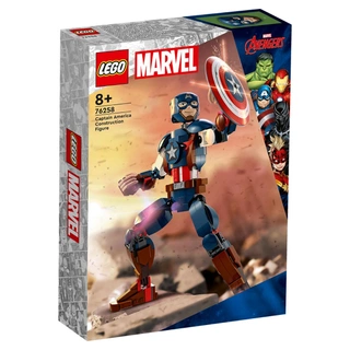 Конструктор LEGO Marvel Фигурка Капитана Америка для сборки 76258 / 310 деталей