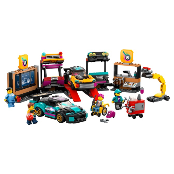 Конструктор LEGO City Тюнинг-ателье (60389) / 507 деталей - фото 2