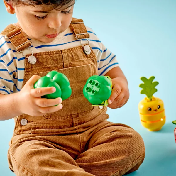 Конструктор LEGO Duplo Трактор с овощами и фруктами 10982 / 19 деталей - фото 7