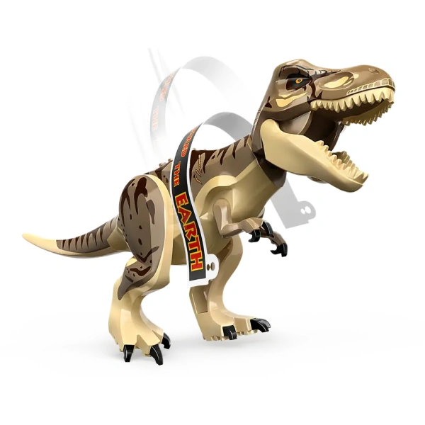Конструктор LEGO Jurassic Park Центр посетителей: Атака тиранозавра и раптора 76961 / 693 деталей - фото 4