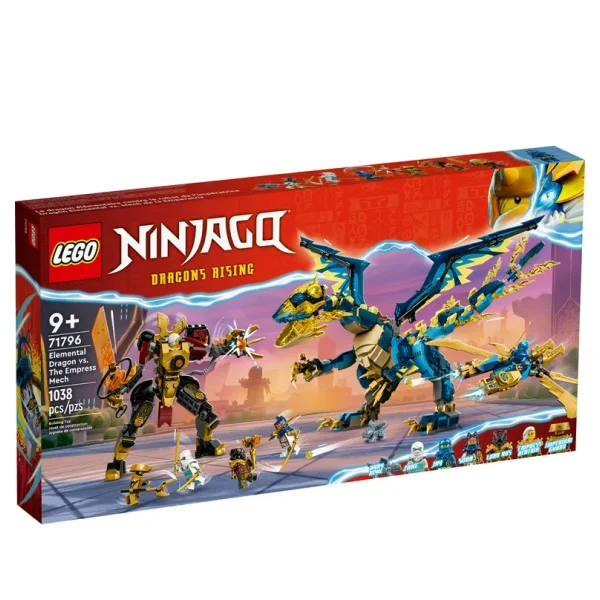 Конструктор LEGO Ninjago Стихийный дракон против робота Императрицы (71796) / 1038 деталей