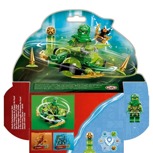 Конструктор LEGO Ninjago Сила дракона Ллойда: Циклон Кружитцу (71779) / 56 деталей