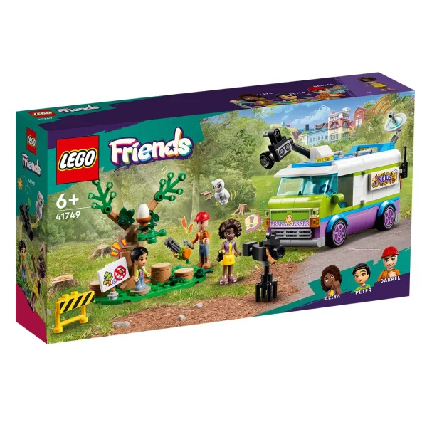 Конструктор Lego Friends Фургон новостной редакции 41749 / 446 деталей - фото 9