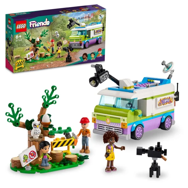 Конструктор Lego Friends Фургон новостной редакции 41749 / 446 деталей - фото 8