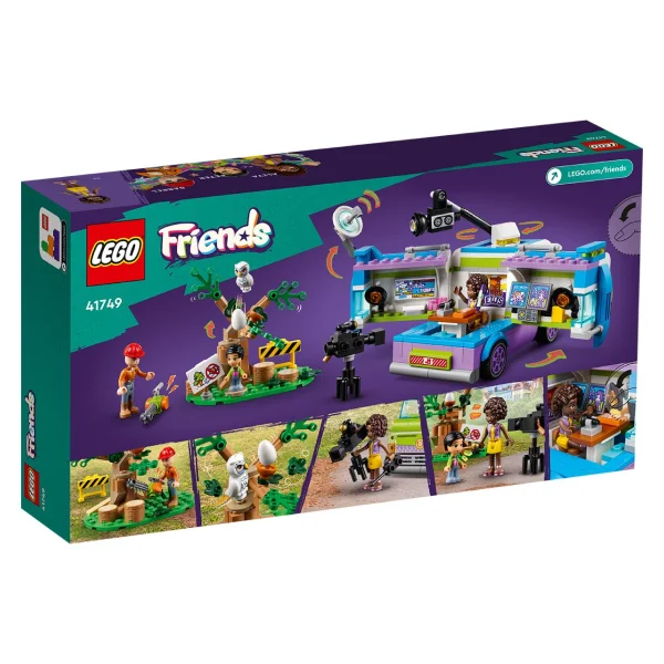 Конструктор Lego Friends Фургон новостной редакции 41749 / 446 деталей - фото 10