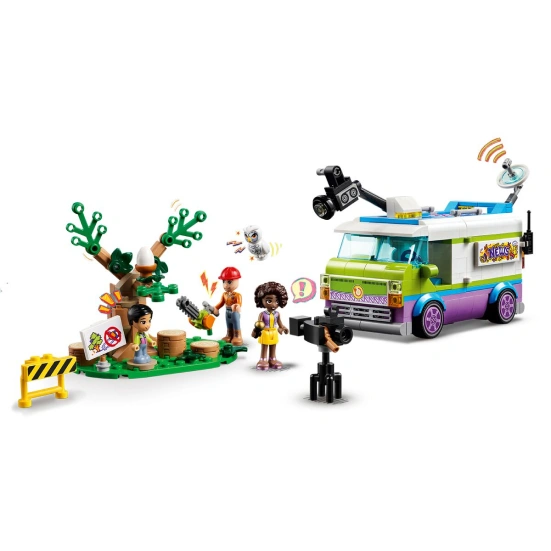 Конструктор Lego Friends Фургон новостной редакции 41749 / 446 деталей - фото 2