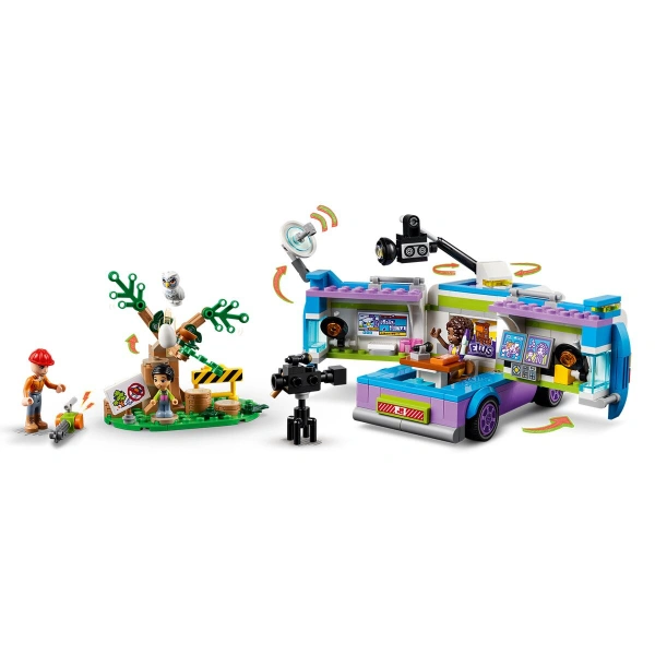 Конструктор Lego Friends Фургон новостной редакции 41749 / 446 деталей - фото 4