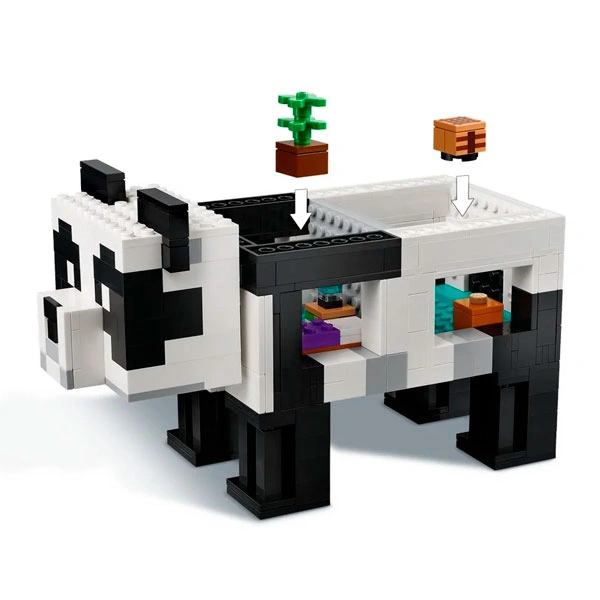 Конструктор LEGO Minecraft квартира панды 21245 / 553 детали - фото 5