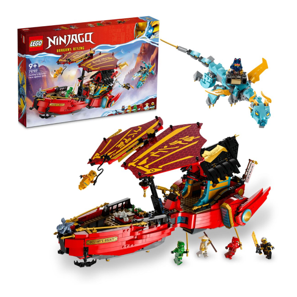 Конструктор LEGO Ninjago Дар Судьбы: Гонки со временем (71797) / 1739 деталей - фото 3