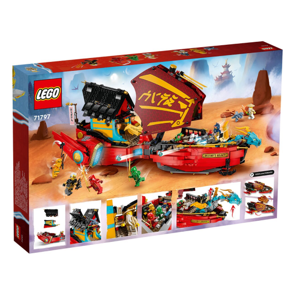Конструктор LEGO Ninjago Дар Судьбы: Гонки со временем (71797) / 1739 деталей - фото 2