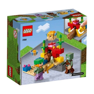 Конструктор LEGO Minecraft Коралловый риф 21164 / 92 детали