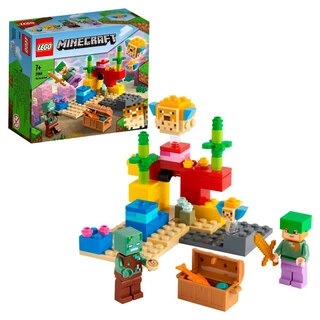 Конструктор LEGO Minecraft Коралловый риф 21164 / 92 детали