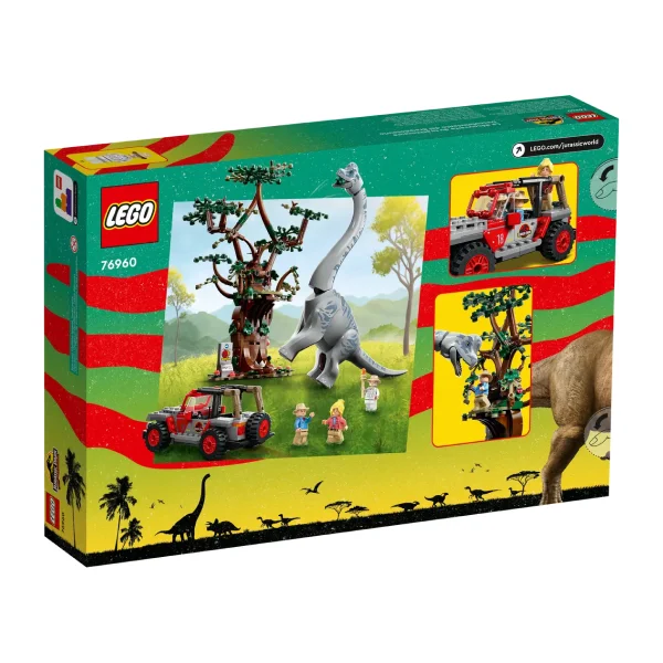 Конструктор LEGO Jurassic Park Открытие брахиозавра 76960 / 512 деталей - фото 6