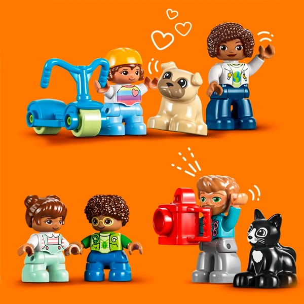 Конструктор LEGO Duplo Семейный дом 3 в 1 10994 / 218 деталей - фото 13