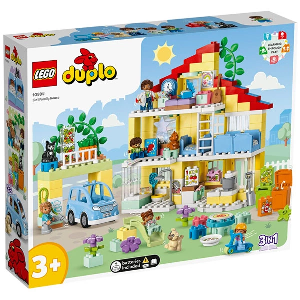 Конструктор LEGO Duplo Семейный дом 3 в 1 10994 / 218 деталей - фото 5