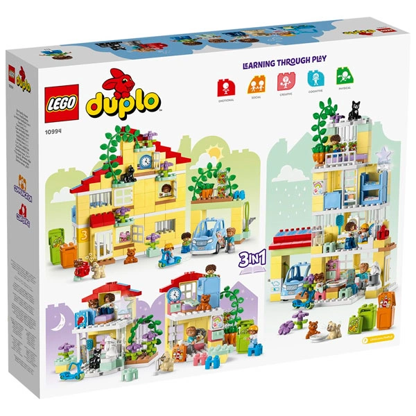 Конструктор LEGO Duplo Семейный дом 3 в 1 10994 / 218 деталей - фото 6
