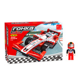 Игровой конструктор Keyixing 26409 ГОНКА (197 деталей в наборе) Гонка (26409) / 197 деталей - фото 2