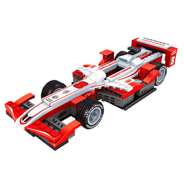 Игровой конструктор Keyixing Гонка (26409) / 197 деталей - фото 2